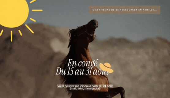 En TET à TETE Vacances d'été